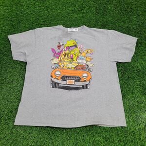 Nickelodeon Shirt Womens 2XL 24x27 Gray